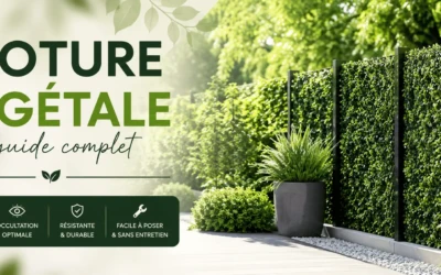 Clôture végétale : guide complet pour choisir, installer et entretenir votre haie